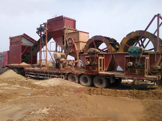 移動(dòng)破碎站